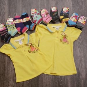 Toddlers Shirt(FREE SOCKS)